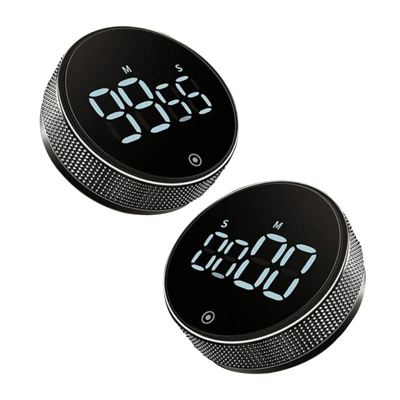 "LED Digital Kitchen Timer: The Self-Regulating Rotary Timer for Precision and Convenience in Your Cooking Experience"