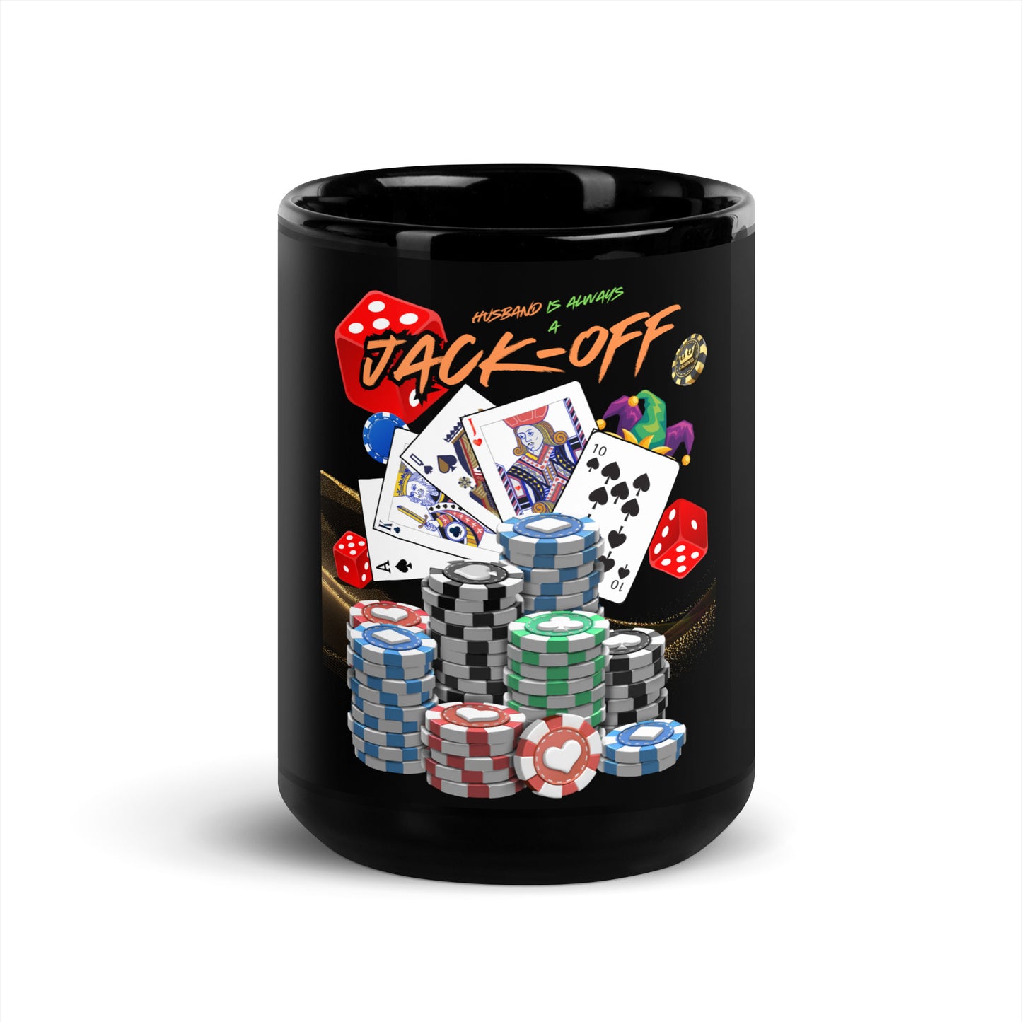Black Glossy Mug