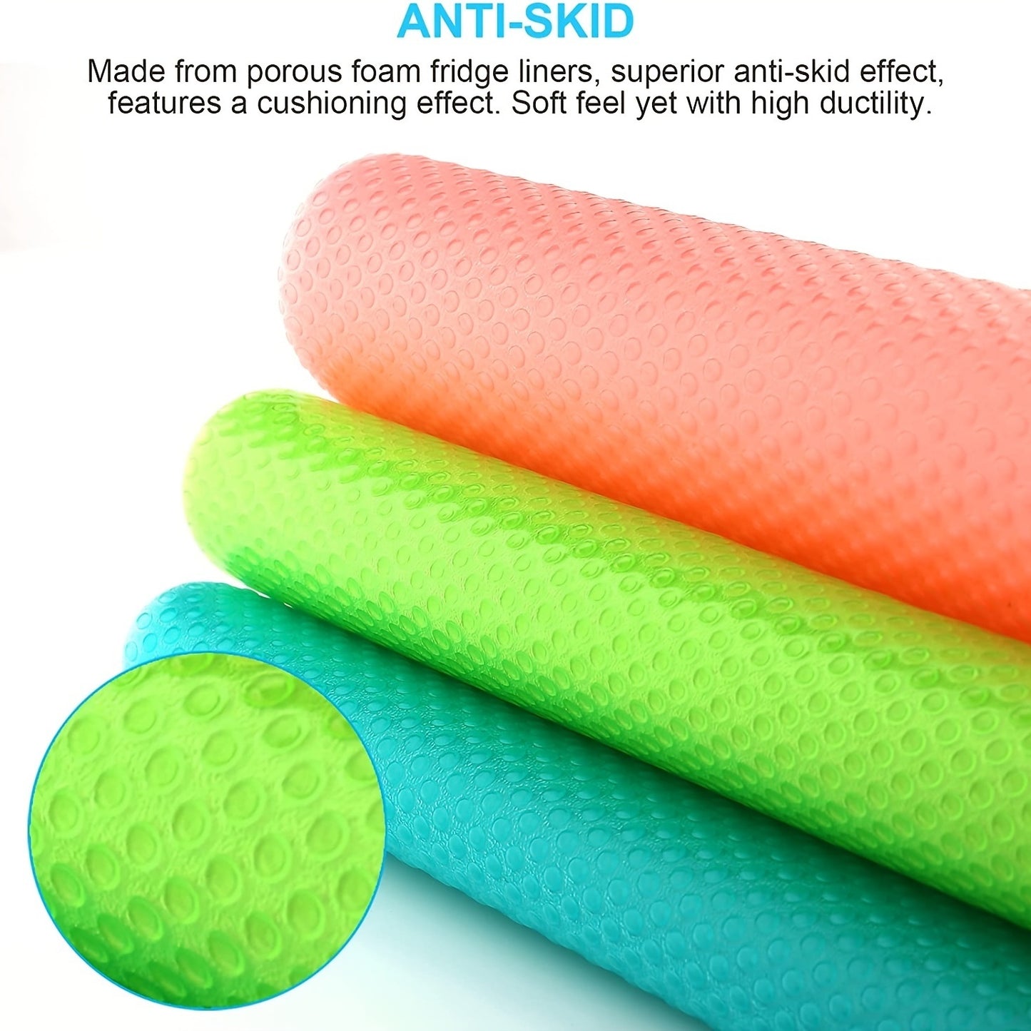 Refrigerator Liners - 4/8/12pc, Washable Mats Covers Pads; Home Kitchen Gadgets Accessories Organization For Top Freezer Glass Shelf Wire Shelving Cupboard Cabinet Drawers