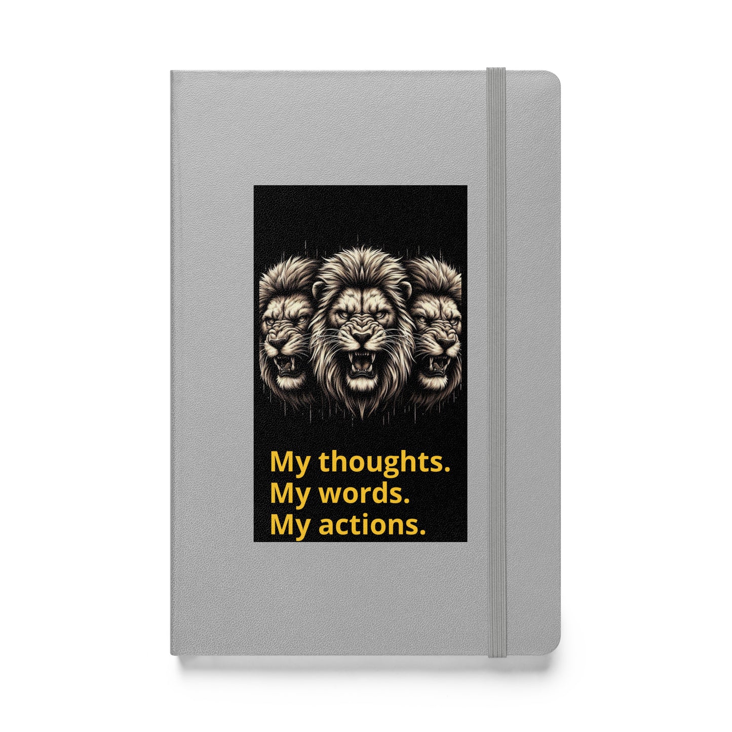 Hardcover bound notebook