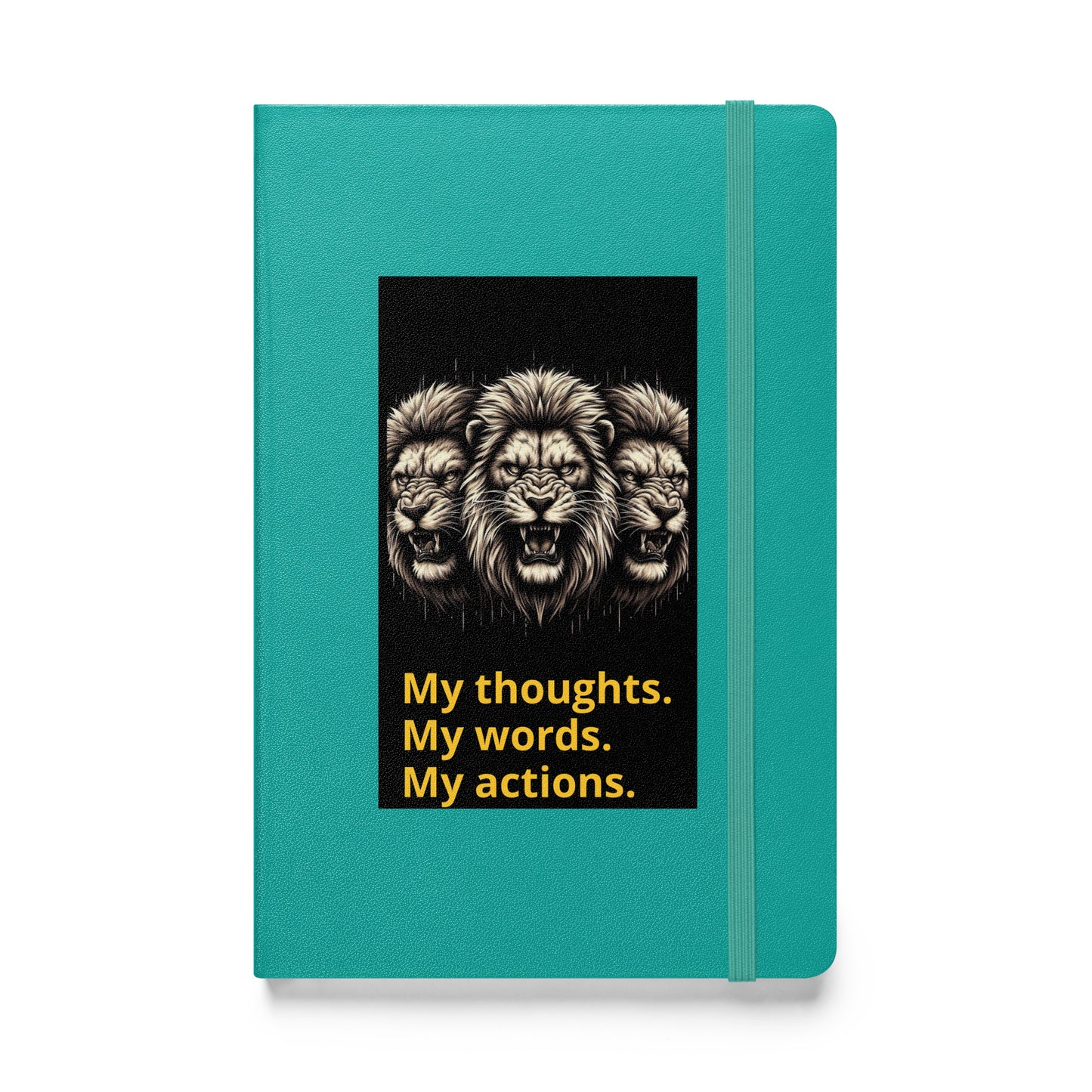 Hardcover bound notebook