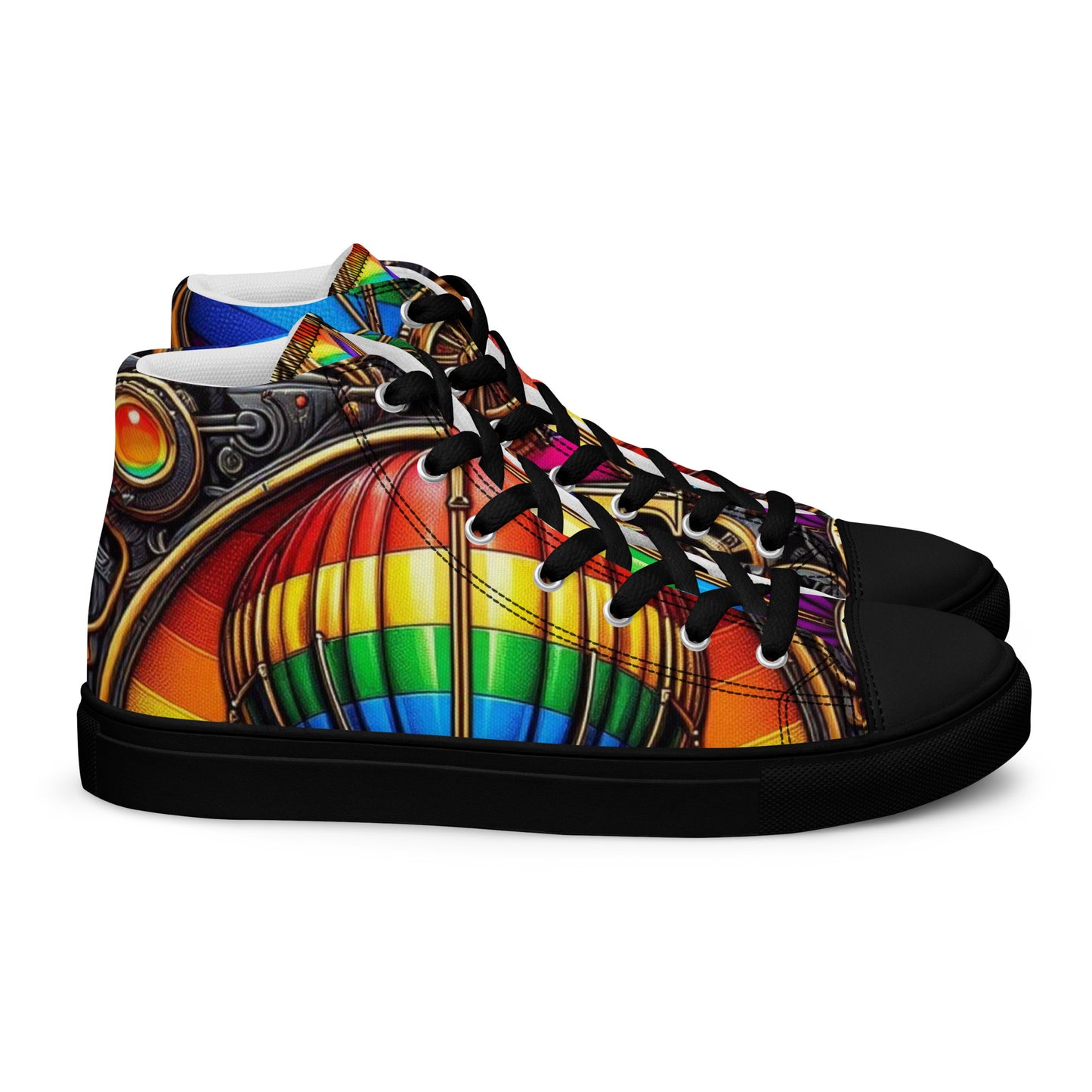 Women’s high top canvas shoes