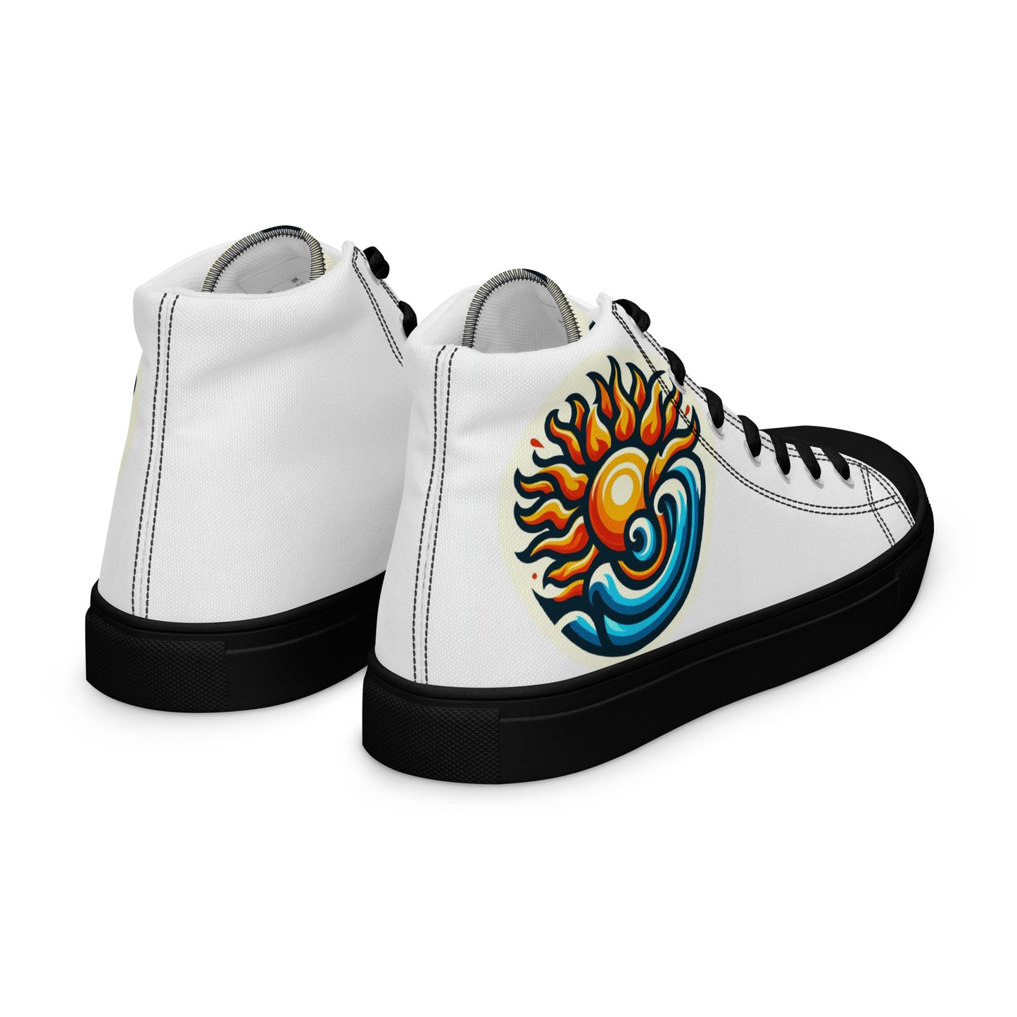 Women’s high top canvas shoes