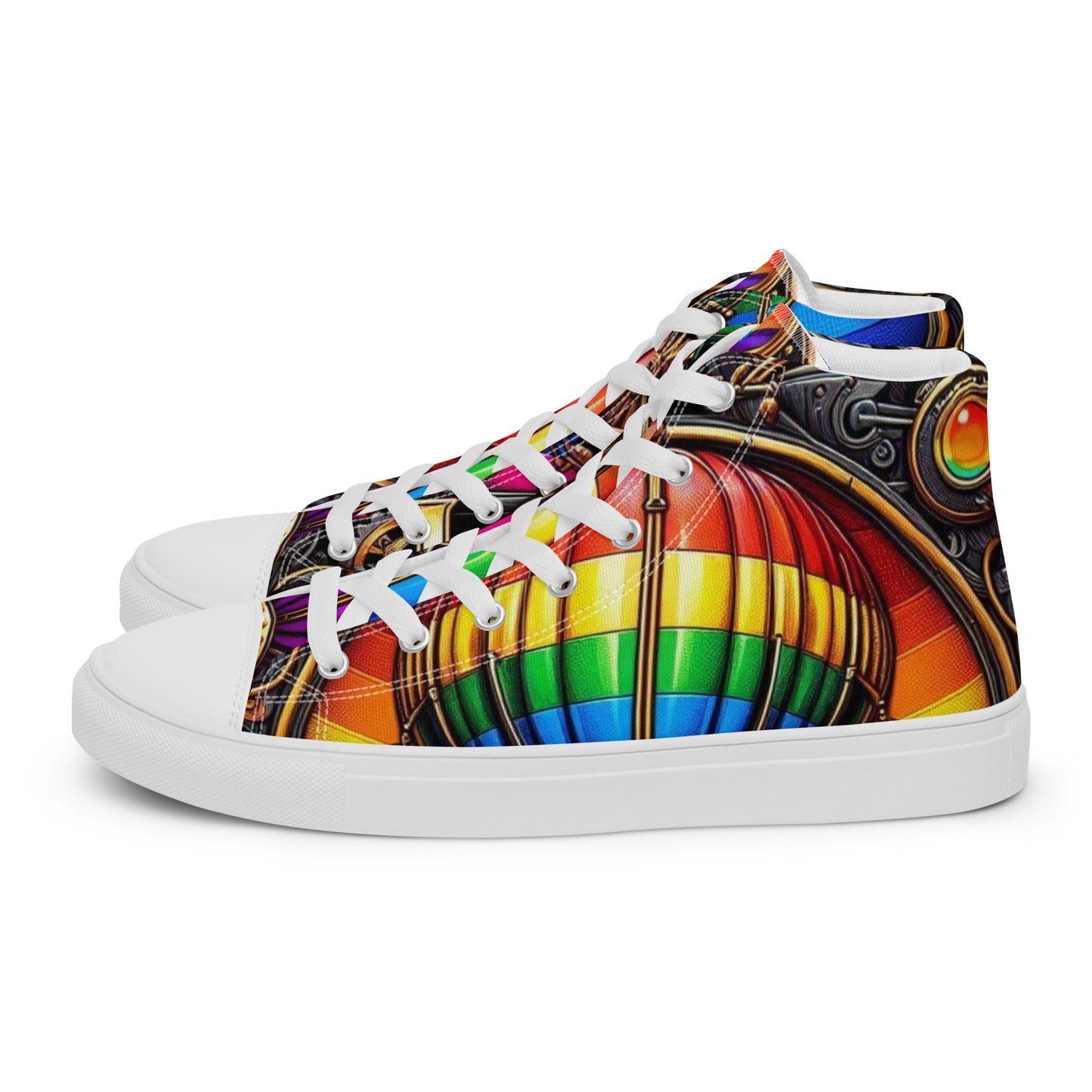 Women’s high top canvas shoes