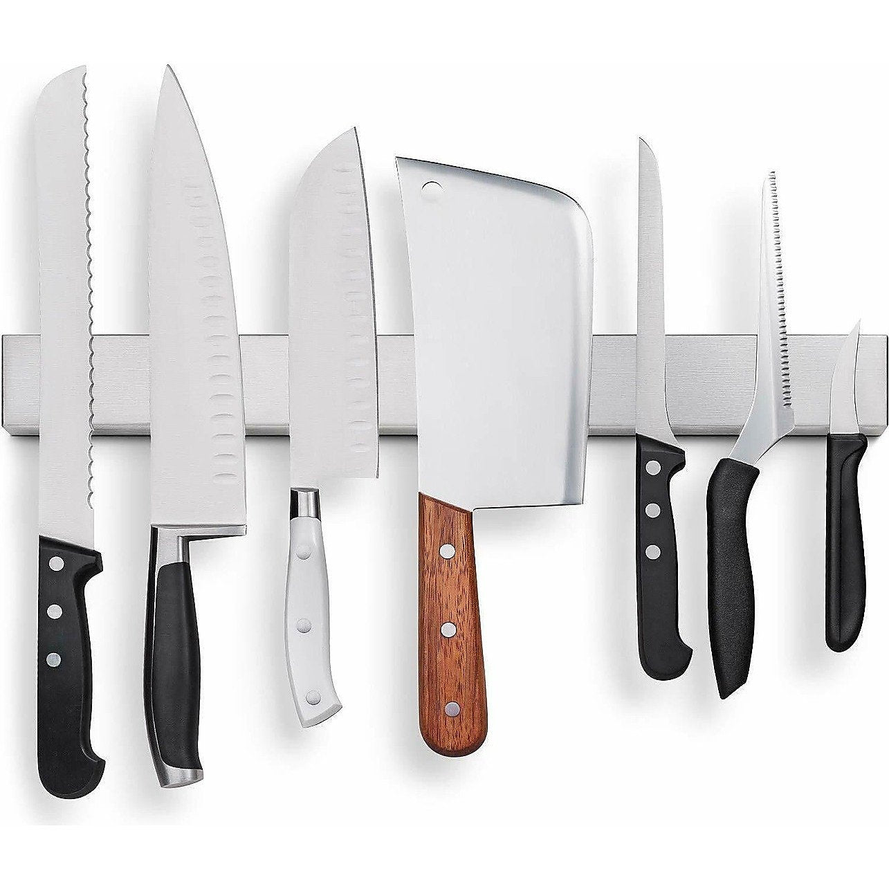 Strong Magnetic Wall Mounted Kitchen Knife Magnet Bar Holder (20.08 inches in length).
