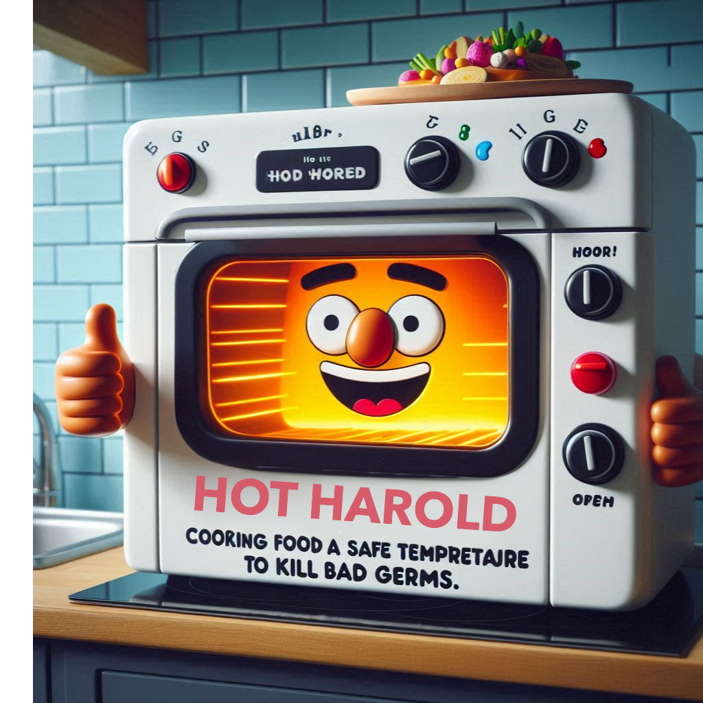 E-book - Food Safety for Kids 5-10 years old. PDF Download - 8.5 x 8.5