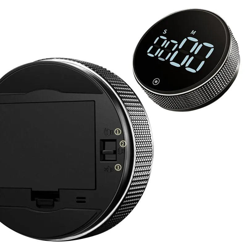 "LED Digital Kitchen Timer: The Self-Regulating Rotary Timer for Precision and Convenience in Your Cooking Experience"
