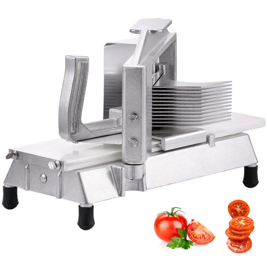 "AMZ SUPPLY's Commercial Tomato Slicer: Your Versatile Kitchen Companion for Perfectly Sliced Fruits and Vegetables"