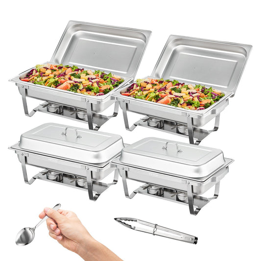 “VEVOR’s 4-Pack Chafing Dishes: Guaranteeing Perfect Food temperatures for Your Kitchen, Restaurant, and Catering Services”
