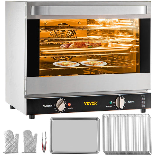 “VEVOR’s Commercial Convection Oven: A Compact Powerhouse for Your Culinary Creations”
