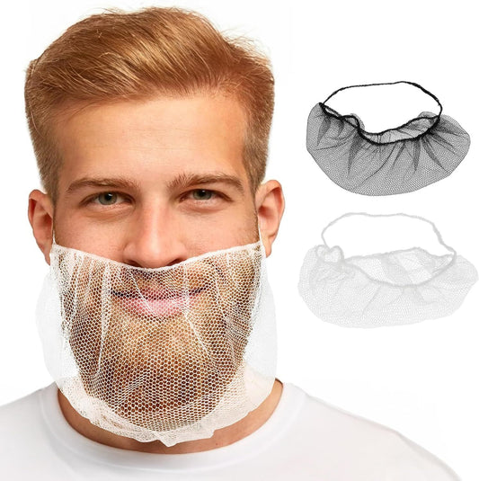 "Hygiene Heroes: AMZ Medical Supply's Disposable Beard Nets for Men - Ensuring Safety and Cleanliness in Professional Environments"
